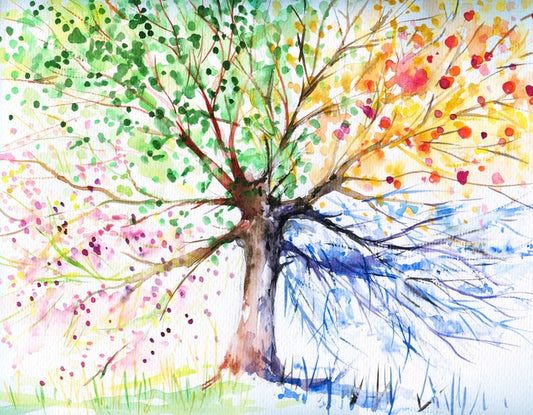Four seasons tree