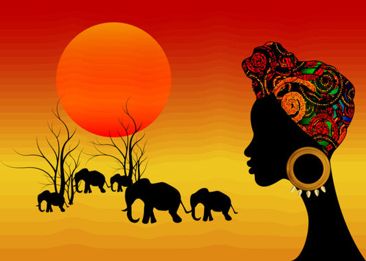 Walking with elephants