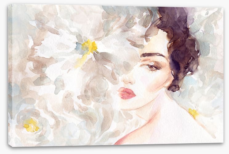Behind the petals