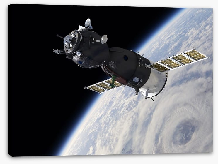 In orbit