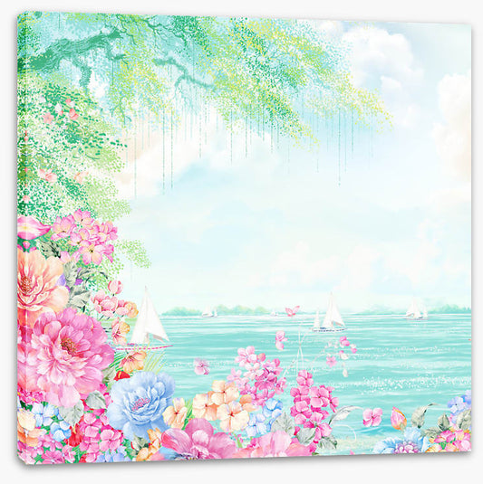 Spring by the sea
