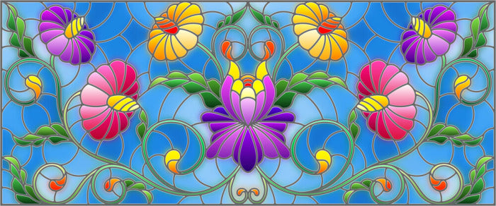 Blue sky bloom window