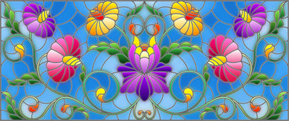 Blue sky bloom window