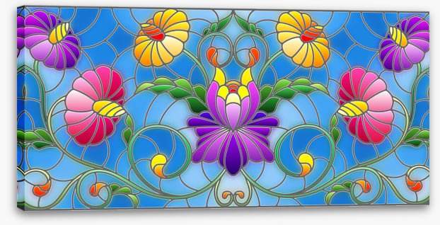 Blue sky bloom window