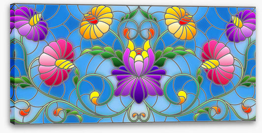 Blue sky bloom window