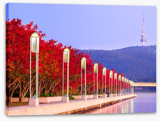 Lanterns by the lake