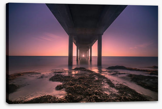 Through the jetty