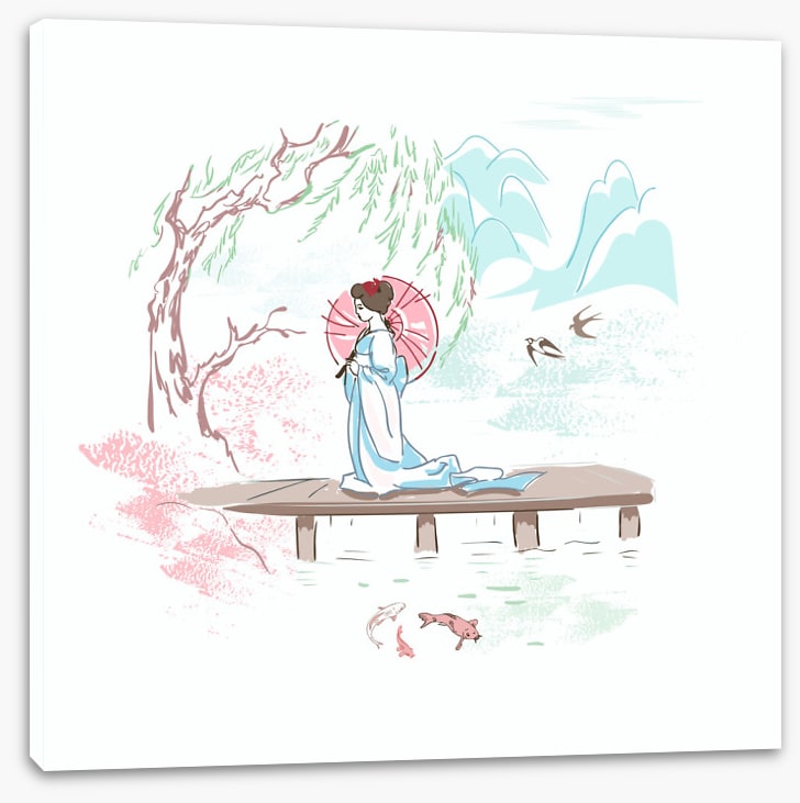 Parasol of pastels
