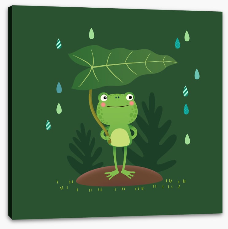 The dry frog