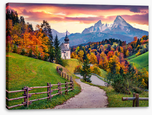 Autumn in the alps