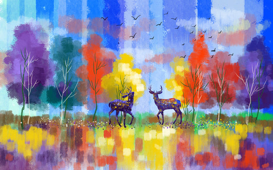Deer autumn