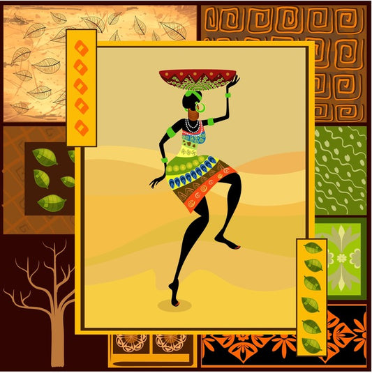 Dancing with the tribal basket