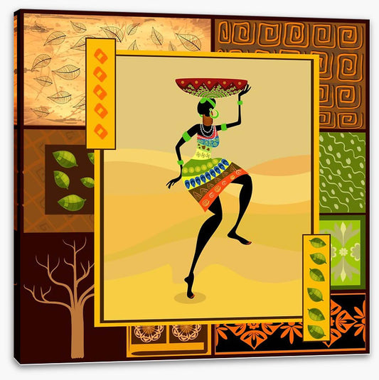 Dancing with the tribal basket