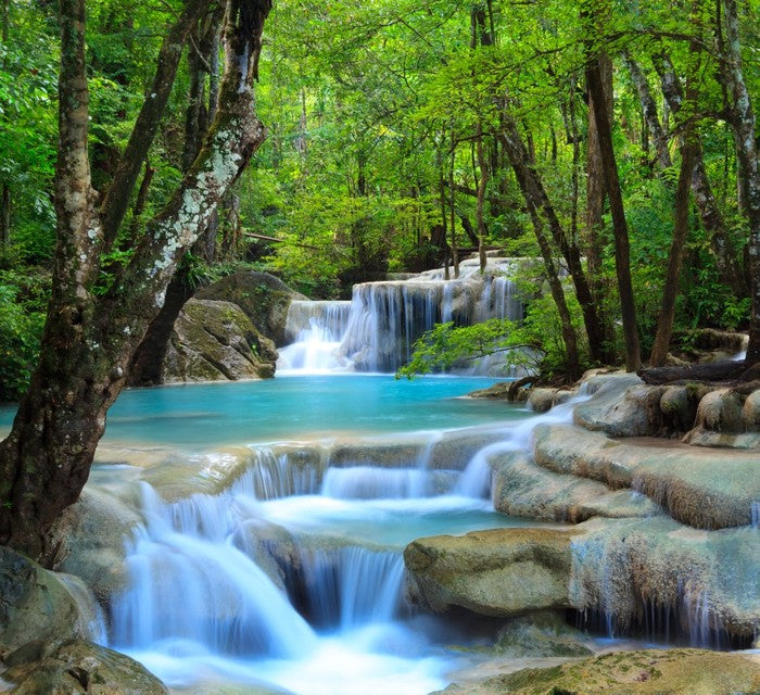 Erawan Waterfall in Kanchanaburi, Thailand