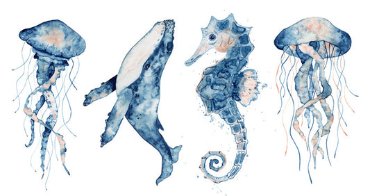 Sea life blush