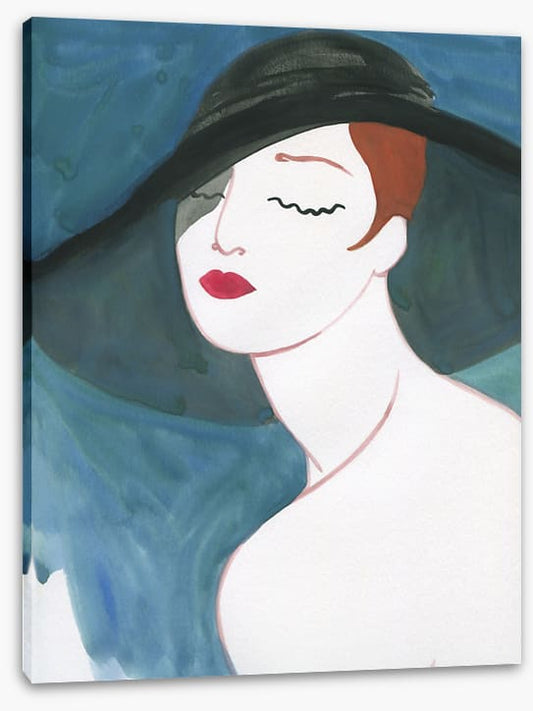 Wearing a hat