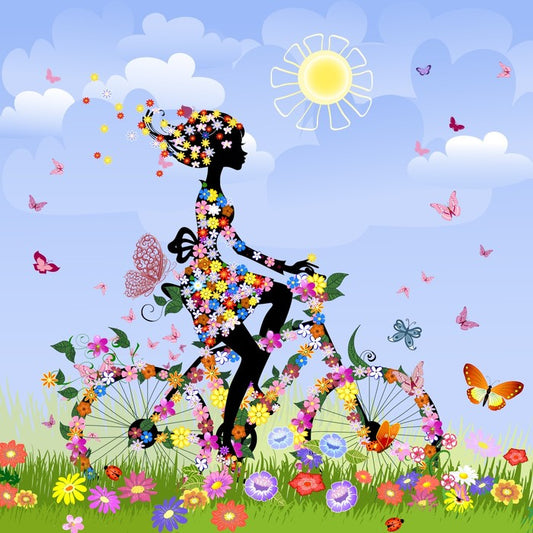 Butterfly bicycle