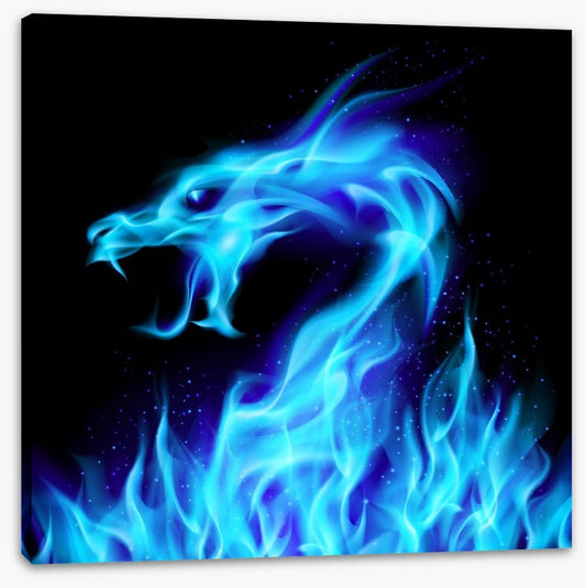 Blue spirit dragon