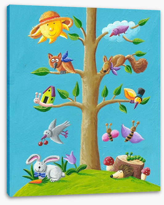 Life on the happy tree