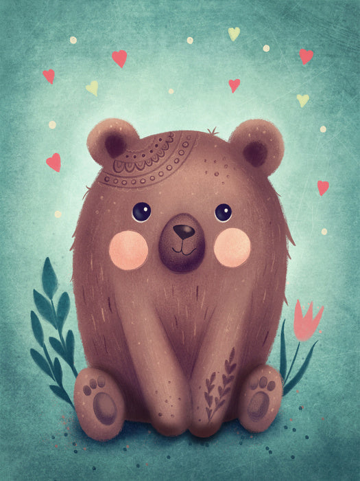 Blushing bear