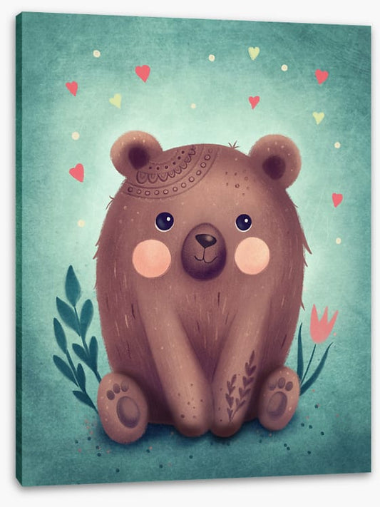 Blushing bear