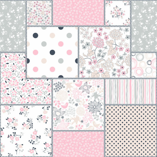 Pretty pinks patchwork