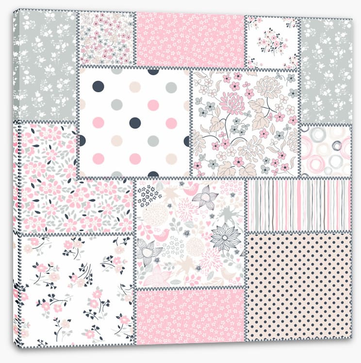 Pretty pinks patchwork