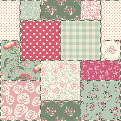 Vintage spring patchwork