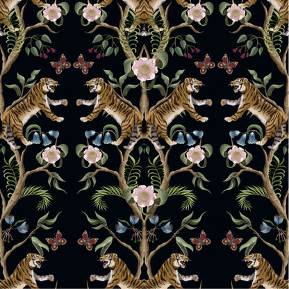 Chinoiserie tigers