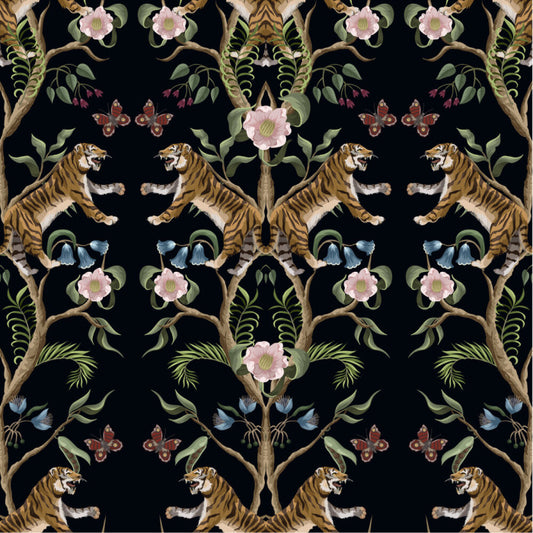 Chinoiserie tigers