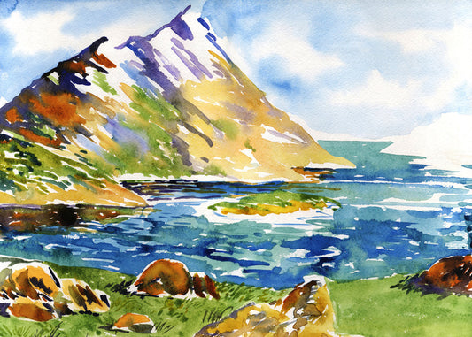 The mountain lagoon