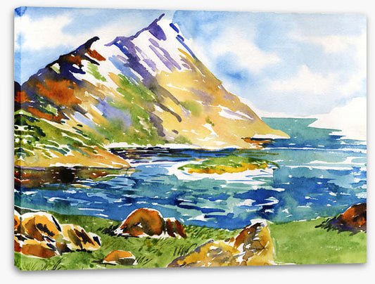 The mountain lagoon