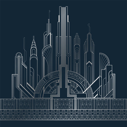Dark city deco