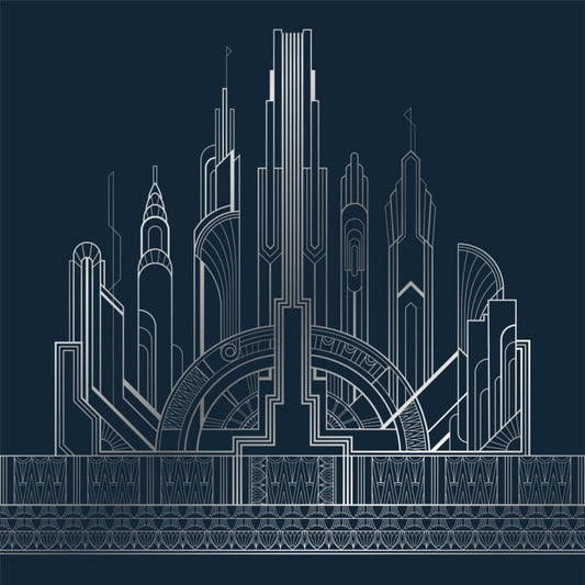 Dark city deco