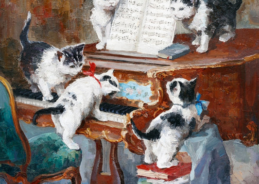 Piano play time