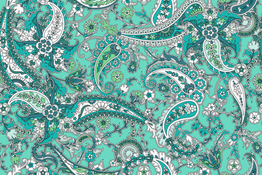 Pool of paisley