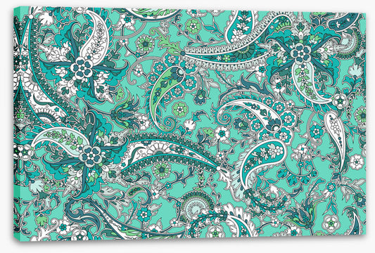 Pool of paisley