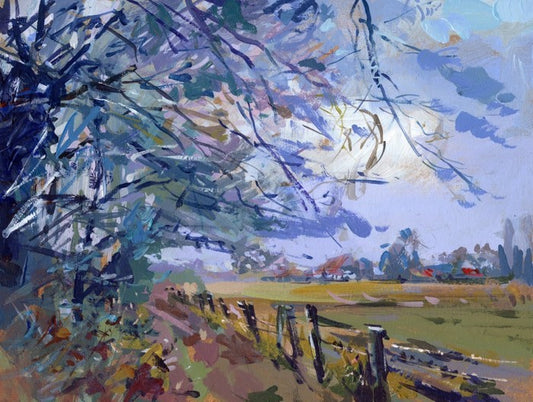 Path by the paddock
