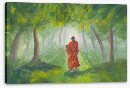 Collecting alms