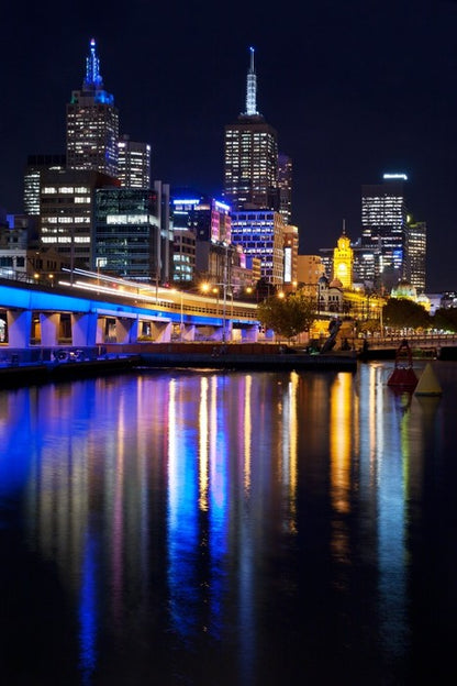 Melbourne by night