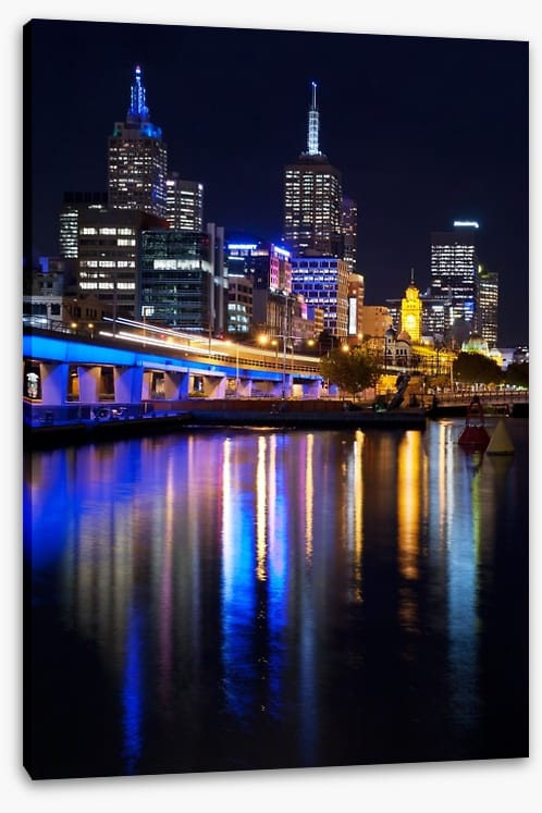 Melbourne by night