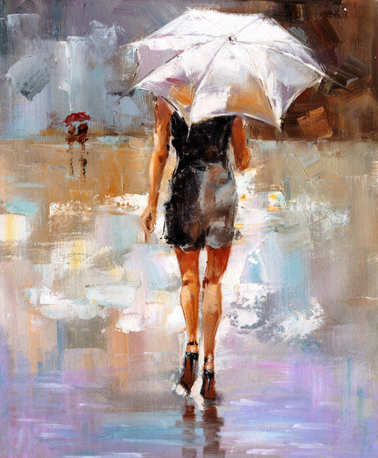 Stilettos in the rain