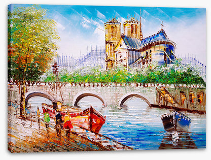 Across from Notre Dame