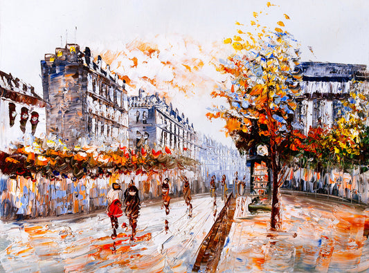 Autumn stroll in Paris