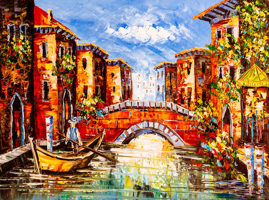 The sunny canal