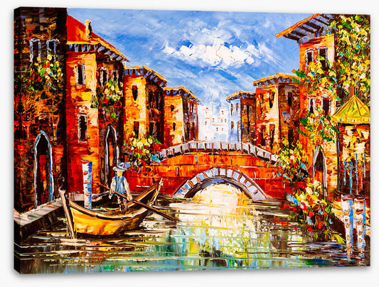 The sunny canal