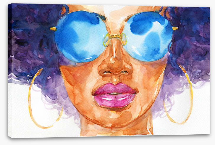 Behind the sunnies