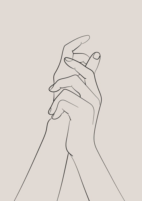 Holding hands