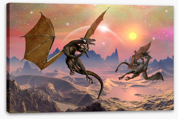 The dragon duel
