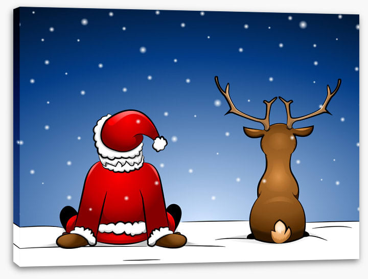 Waiting with Santa